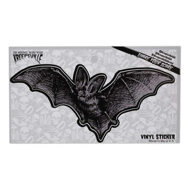 Realistic Bats Left Vinyl Sticker - Kreepsville